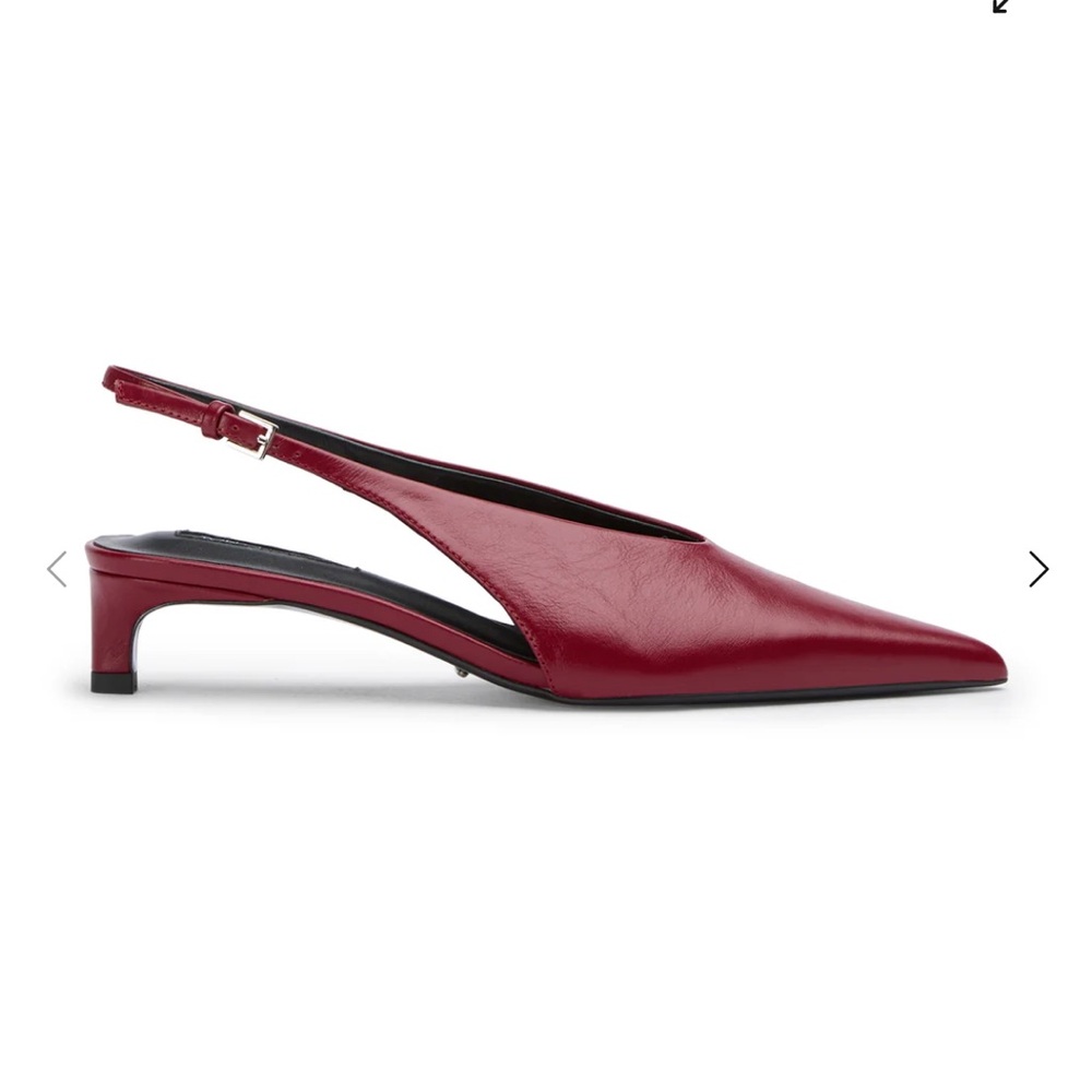 Tony Bianco Red Slingback Heels